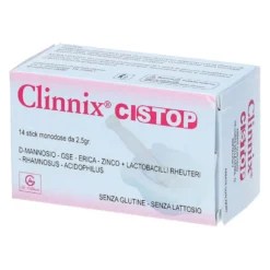 Abbate Gualtiero Clinnix Cistop Integratore, 14 Bustine Stick Pack Monodose