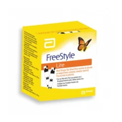 Abbott FreeStyle Lite Strisce Test Glicemia, 25 Strisce