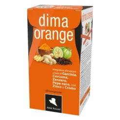 Abbè Roland Dima Orange - Integratore Dima Orange per la perdita di peso, 60 compresse