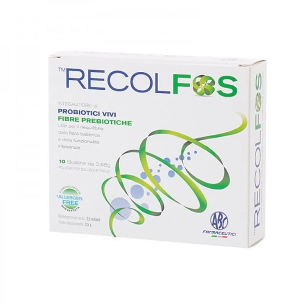 Abc Farmaceutici Recolfos Fermenti Lattici, 10 Bustine