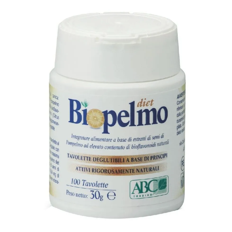 ABC Trading Biopelmo Diet Integratore Alimentare, 100 tavolette