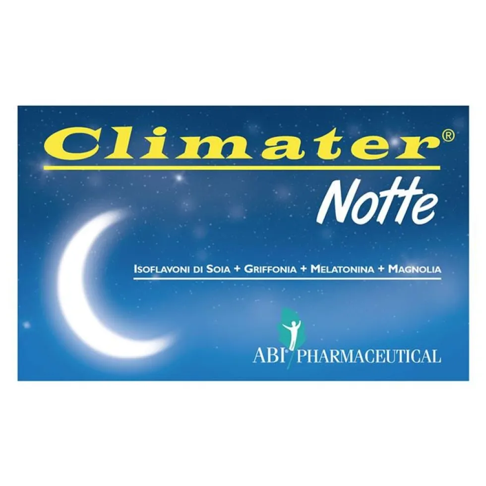 ABI Pharmaceutical Climater Notte Integratore 20 Compresse Orosolubili Da 600 mg