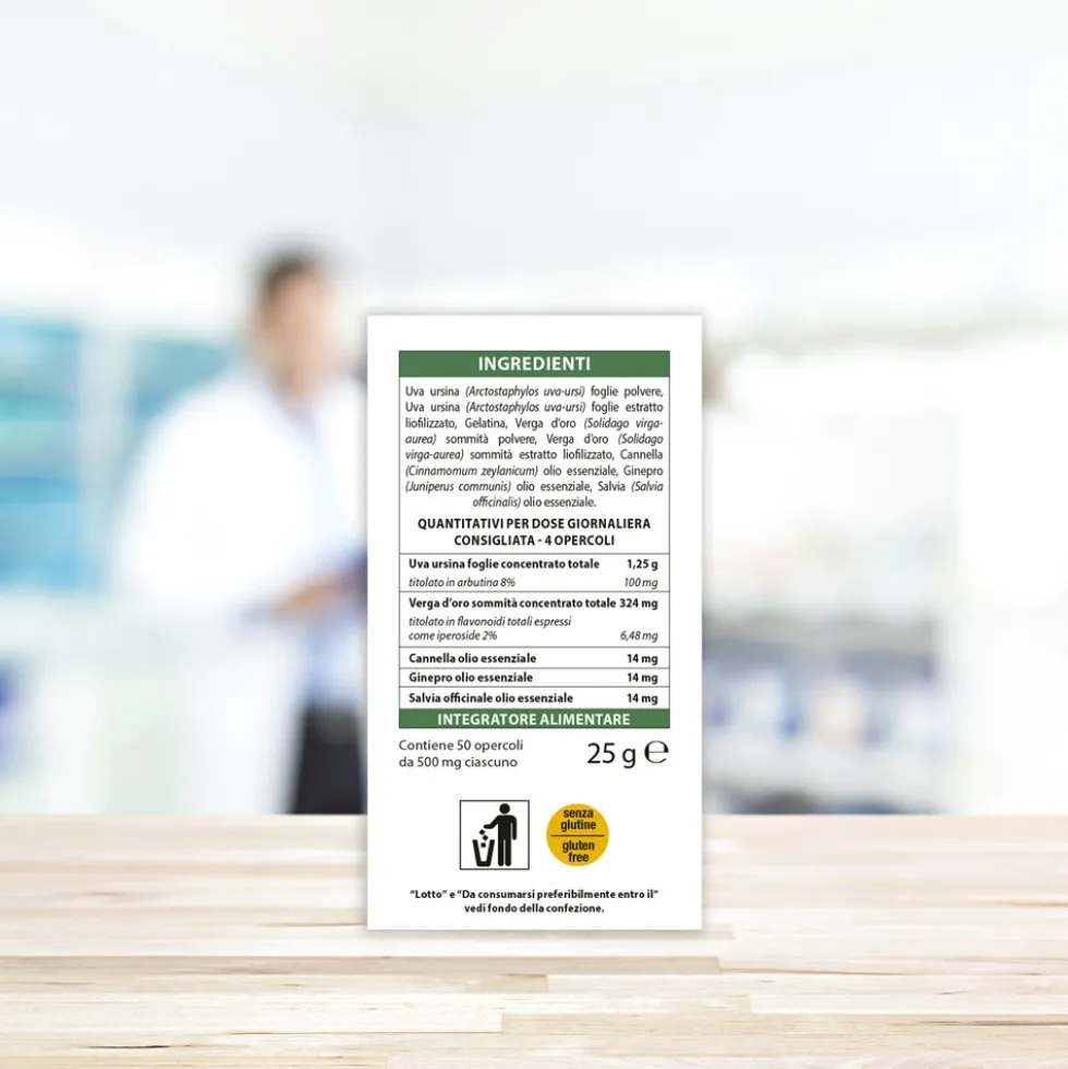 Aboca Cistilene Integratore Vie Urinarie Depurazione e Vie Urinarie, 50 Opercoli