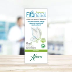 Aboca Fitonasal Biopomata Dispositivo Medico Congestione Irritazione e Igiene Naso Vie Respiratorie, 10ml