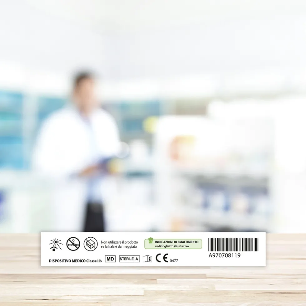 Aboca Fitostill Plus Gocce Oculari Dispositivo Medico Protettivo, Lubrificante e Lenitivo dell'Occhio Irritato, 10 Fiale Monodose x 0.5ml