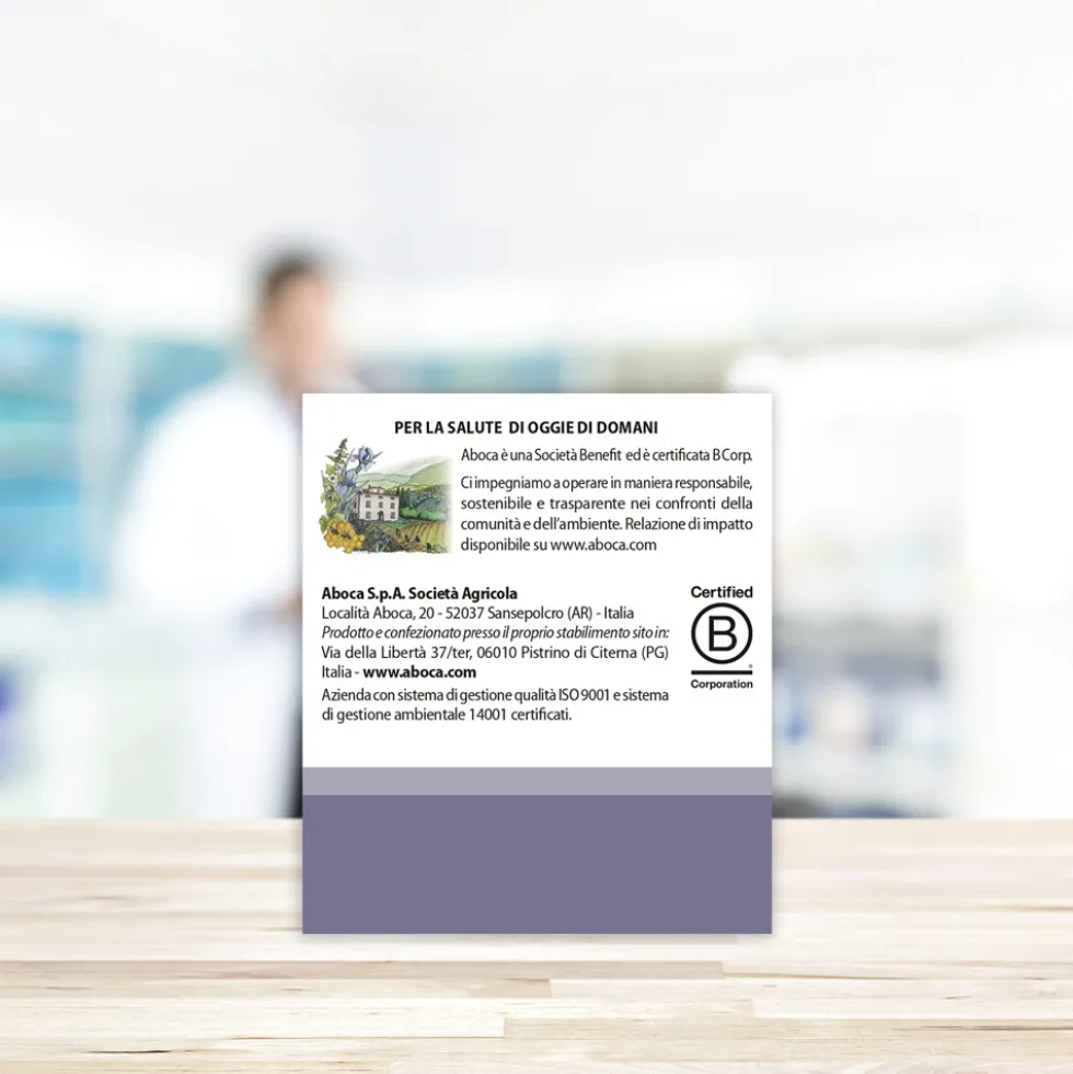 Aboca Malva Integratore Antiossidante Apparato Gastrointestinale, 20 Bustine