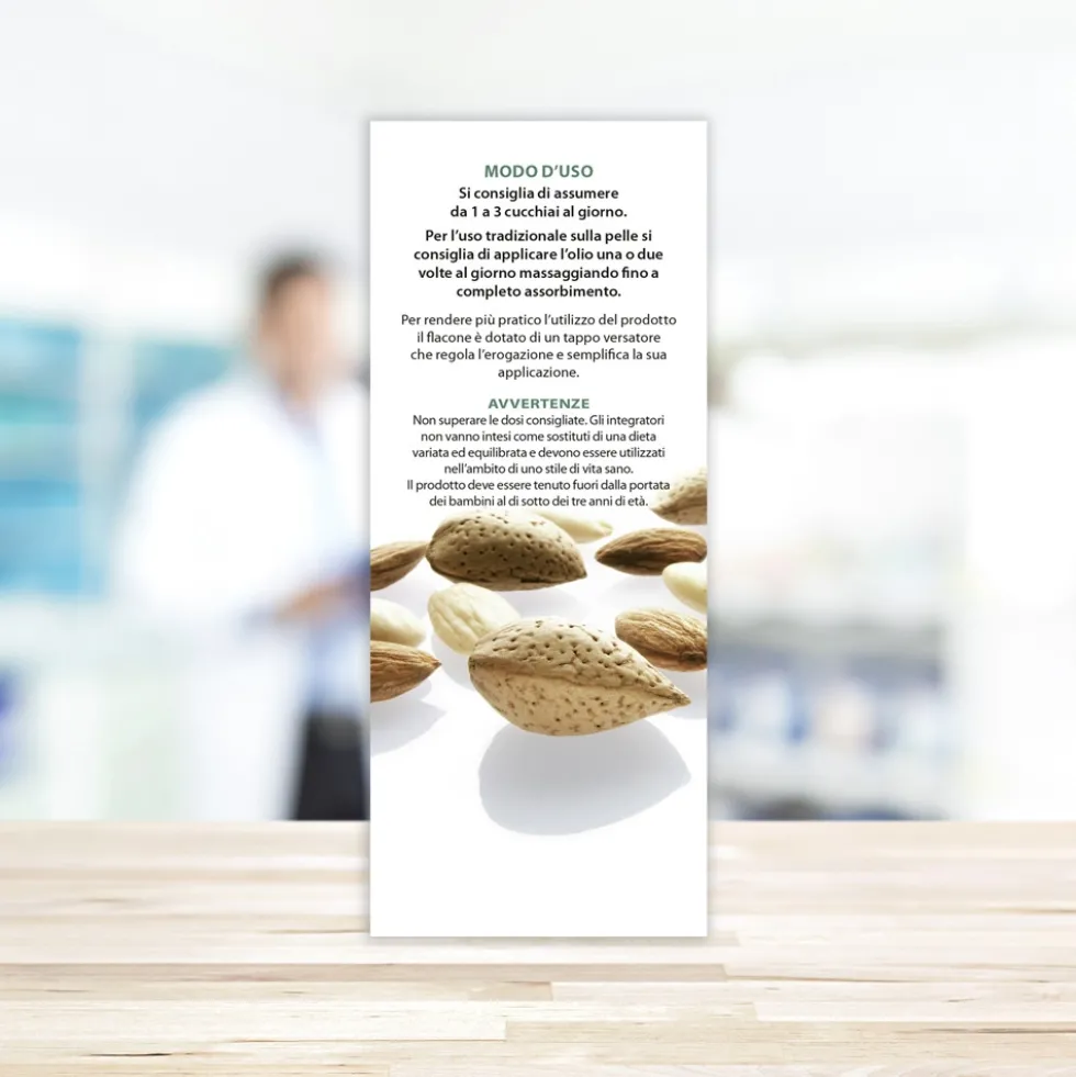 Aboca Mandorle Dolci Integratore Azione Emolliente per l'Intestino e la Pelle, 250ml