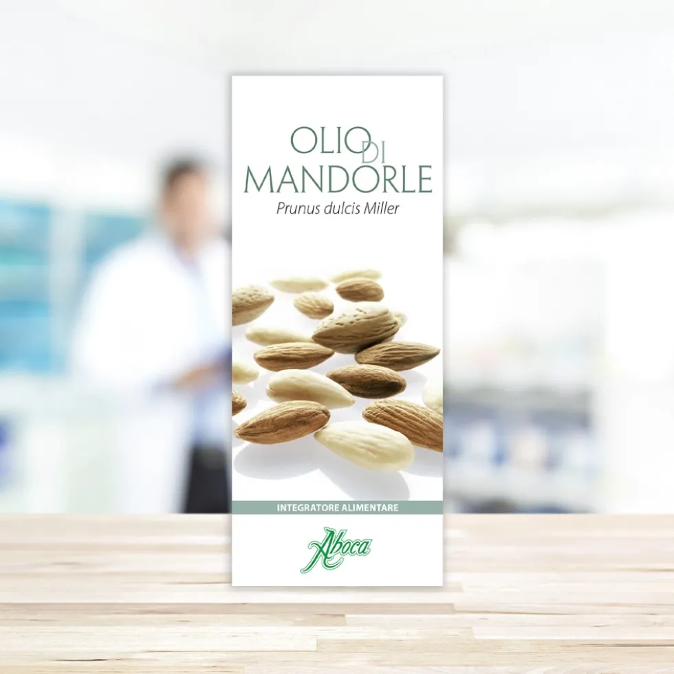 Aboca Mandorle Dolci Integratore Azione Emolliente per l'Intestino e la Pelle, 250ml