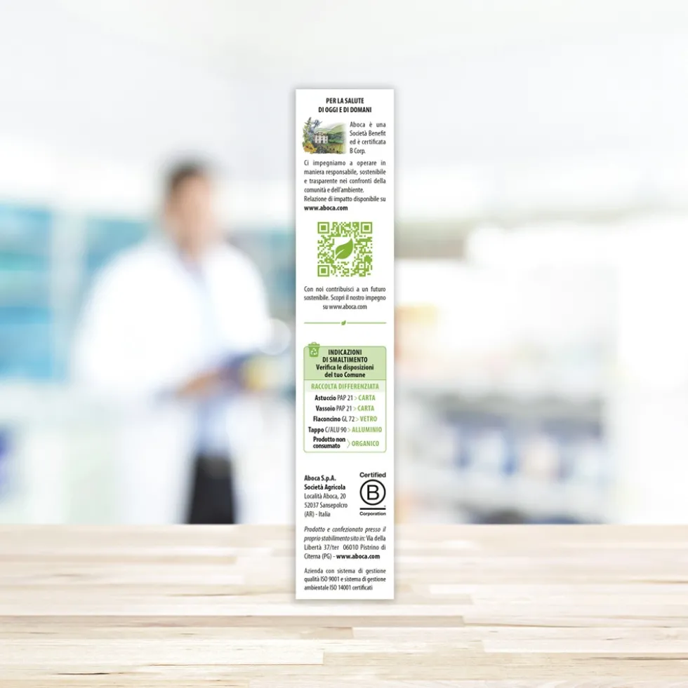 Aboca Natura Mix Advanced Energia Concentrato Fluido Integratore Tonificante Tono e Memoria, 10 Flaconcini x 15g