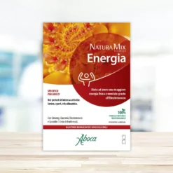 Aboca Natura Mix Advanced Energia Integratore Tonificante Tono e Memoria, 20 Bustine