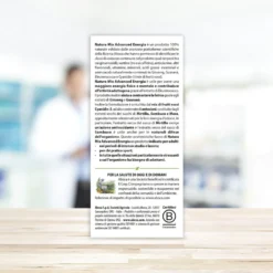 Aboca Natura Mix Advanced Energia Integratore Tonificante Tono e Memoria, 20 Bustine
