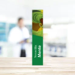 Aboca Natura Mix Advanced Mente Concentrato Fluido Integratore Mente Tono e Memoria, 10 Flaconcini x 15g