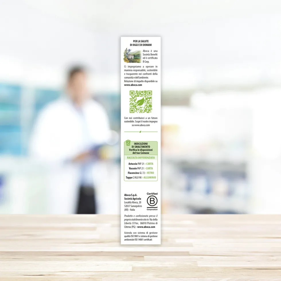 Aboca Natura Mix Advanced Sostegno Concentrato Fluido Nuova Formula Integratore Ricostituente Tono e Memoria, 10 Flaconcini x 15g