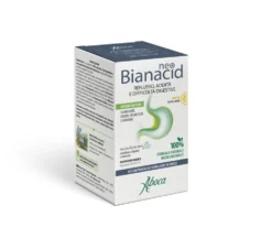 Aboca Neobianacid Gusto Limone Dispositivo Medico Acidità Reflusso Difficoltà di Digestione Apparato Gastrointestinale, 45 Compresse