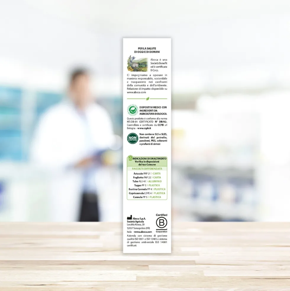 Aboca NeoFitoroid bioPomata - Pomata endorettale per il trattamento delle emorroidi, 40 ml