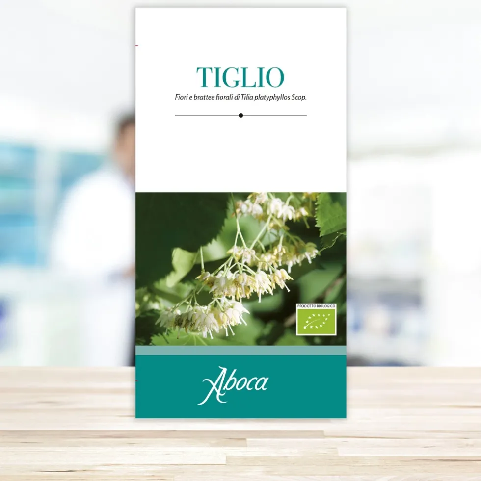 Aboca Tiglio Tisana Integratore Antiossidante Sonno e Serenità, 20 Bustine