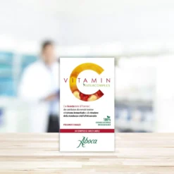 Aboca Vitamin C Naturcomplex Integratore Difese Immunitarie Tono e Memoria, 30 Compresse