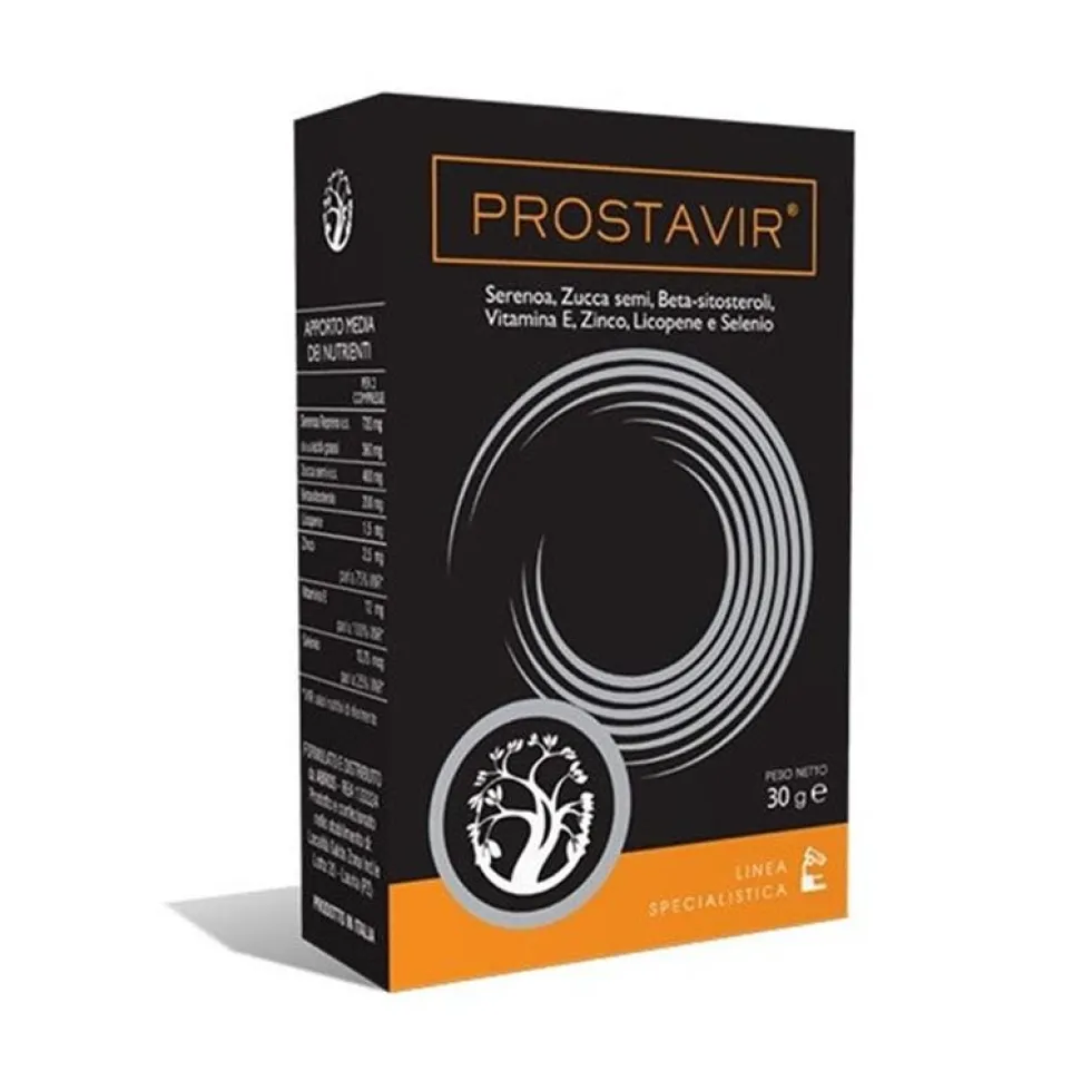 Abros Prostavir Integratore Alimentare, 30 Compresse