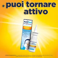 Actifed Decongestionante Rinite e Sinusite Spray Nasale, 10ml