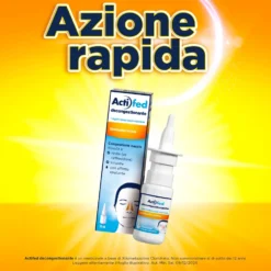Actifed Decongestionante Rinite e Sinusite Spray Nasale, 10ml