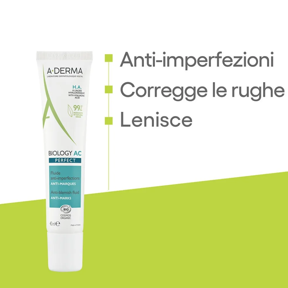 A-Derma Biology AC - Perfect Fluido Anti Imperfezioni, 40ml