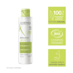 A-Derma Biology - Acqua Micellare Dermatologica Idra-Detergente, 200ml