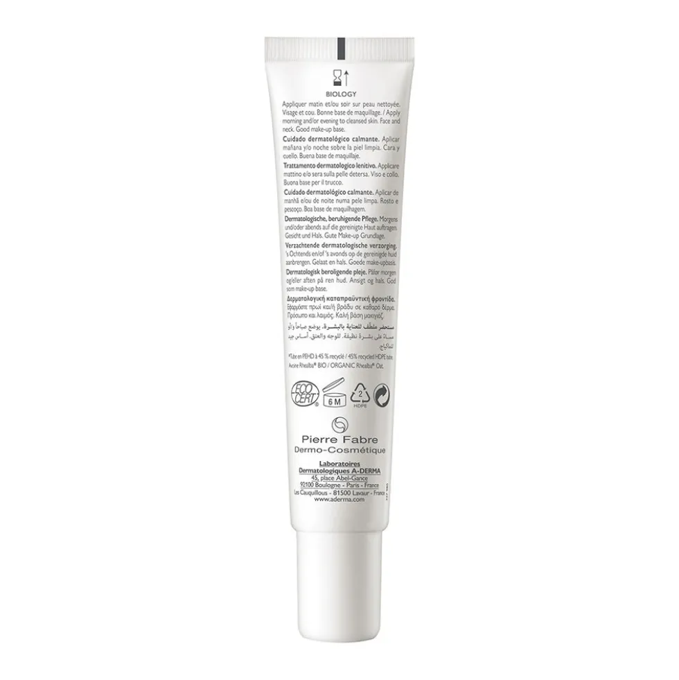 A-Derma Biology - CALM Trattamento Dermatologico Lenitivo, 40ml