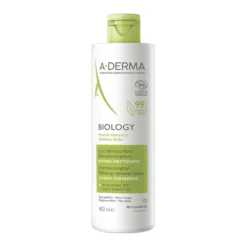 A-Derma Biology - Latte Micellare Struccante Dermatologico IdraDetergente, 400ml