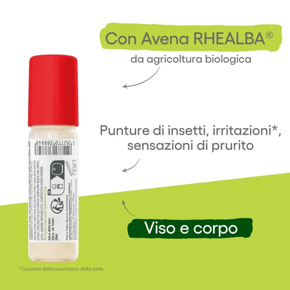 A-Derma Cutalgan - Roll-on lenitivo per il sollievo dal prurito e dalle punture di insetti, 10 ml