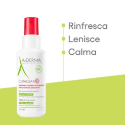 A-Derma Cutalgan - Spray Rinfrescante Ultra Lenitivo Bambini Adulti, 100ml