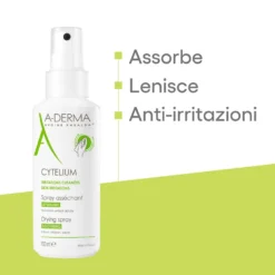 A-DERMA Cytelium - Spray Assorbente Lenitivo Corpo, 100ml