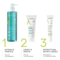 A-Derma Dermalibour + - Cica Balsamo Labbra Ristrutturante, 15ml