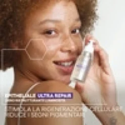 A-Derma Epitheliale Ultra Repair - Siero viso ristrutturante e illuminante contro le macchie, 30 ml