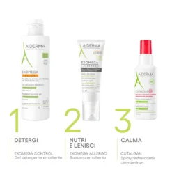A-Derma Exomega - Allergo Balsamo Emolliente Cosmetico Sterile, 40ml