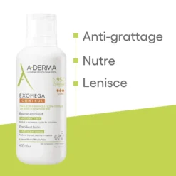 A-Derma Exomega Control - Balsamo Emolliente Cosmetico Sterile, 400ml