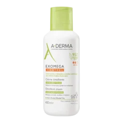 A-Derma Exomega Control - Crema Emolliente Pelle Secca Tendenza Atopica, 400ml