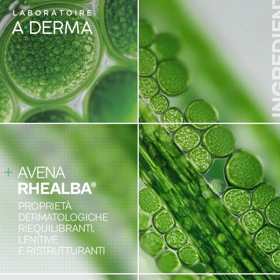 A-Derma Exomega Control Olio lavante emolliente per la pelle secca e atopica, 1 litro