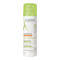 A-Derma Exomega Control - Spray Emolliente per Pelle Secca a Tendenza Atopica Prurito, 200ml