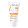 A-Derma Protect SPF 50+ - Crema solare viso ad altissima protezione per pelli fragili, 40 ml