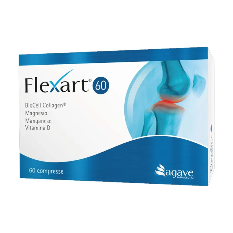 Agave Flexart 60 Integratore Benessere delle Articolazioni, 60 Compresse