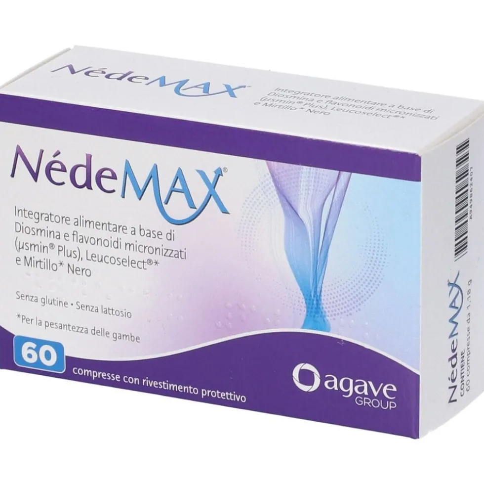 Agave NédeMAX Integratore Alimentare Microcircolo, 60 compresse