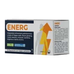 Agips Farmaceutici Energ Integratore Alimentare, 10 Flaconcini