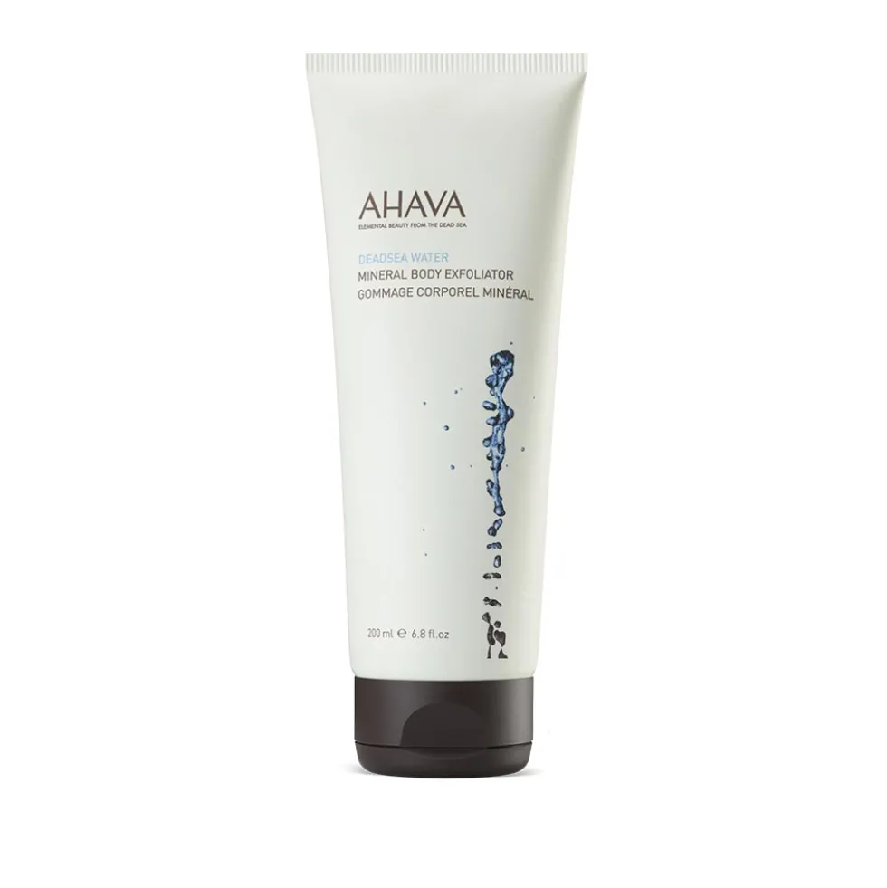 Ahava Esfoliante Corpo ai Minerali del Mar Morto - Gel scrub per il rinnovamento cutaneo, 200 ml