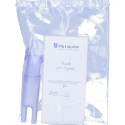 Air Liquide forcella nasale con raccordo - Accessorio per l'aerosol terapia, 1 pezzo