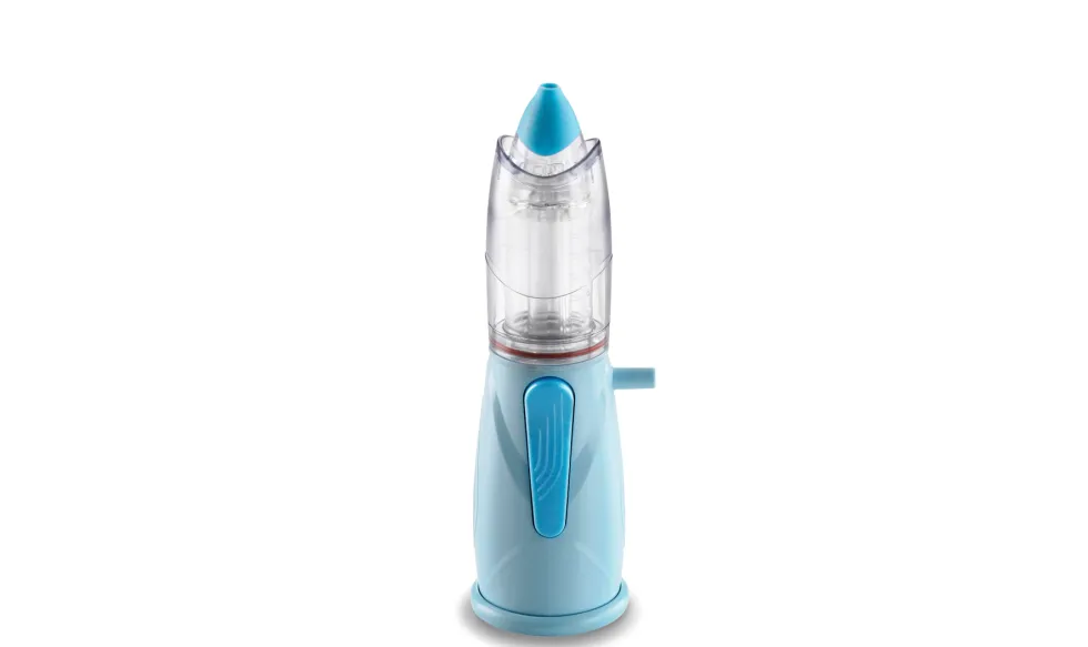 Air Liquide Rinowash - Air Liquide kit azzurro per la doccia nasale e l'aerosol, 1 pezzo da 5 ml