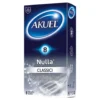 Akuel Nulla Classico Profilattico in Lattice, 8 preservativi