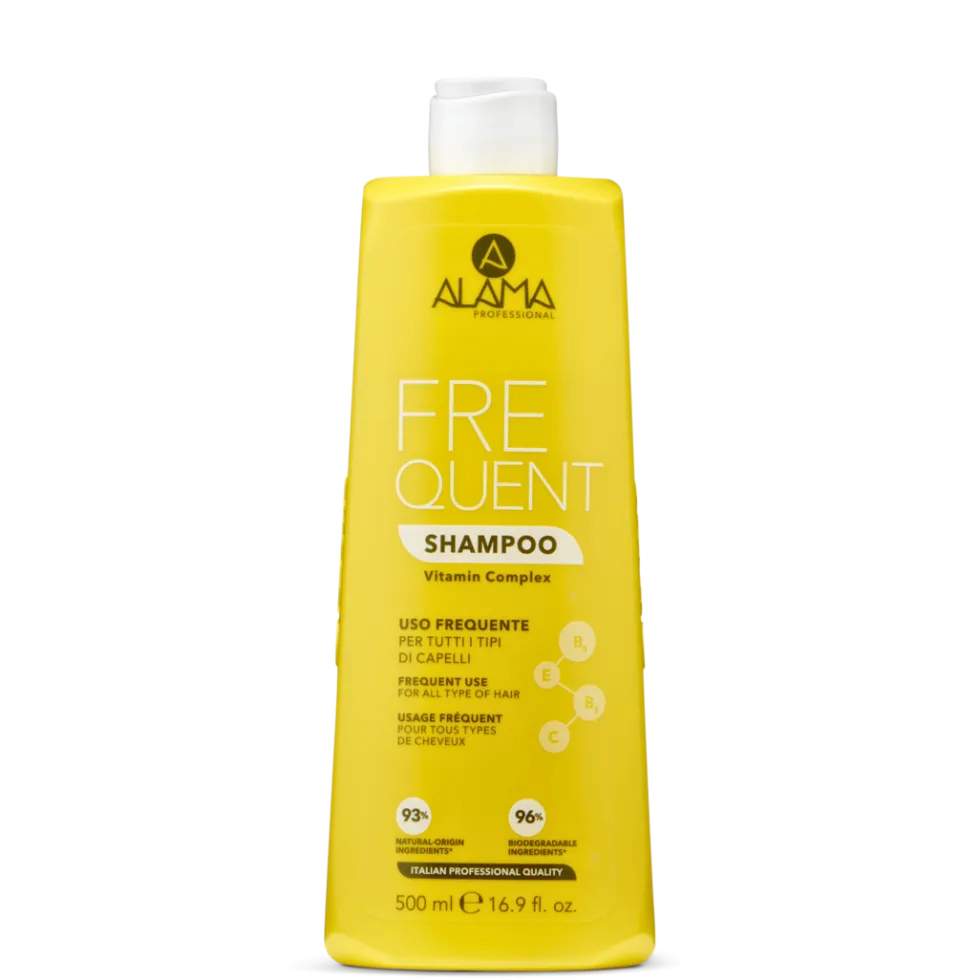 Alama Frequent - Shampoo Uso Frequente per tutti i tipi di Capelli, 500ml