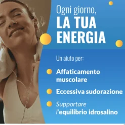 Alfasigma Carnidyn Fast - Integratore di magnesio e potassio per reintegro idrosalino, 20 bustine