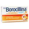 Alfasigma Neoborocillina con Vitamina C Senza Zucchero Antisettico del Cavo Orofaringeo Disinfettante Gola, 20 Compresse