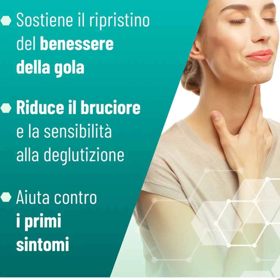 Alfasigma NeoBorocillina Propolmiele+ Gola Gusto Miele e Eucalipto, 16 Pastiglie
